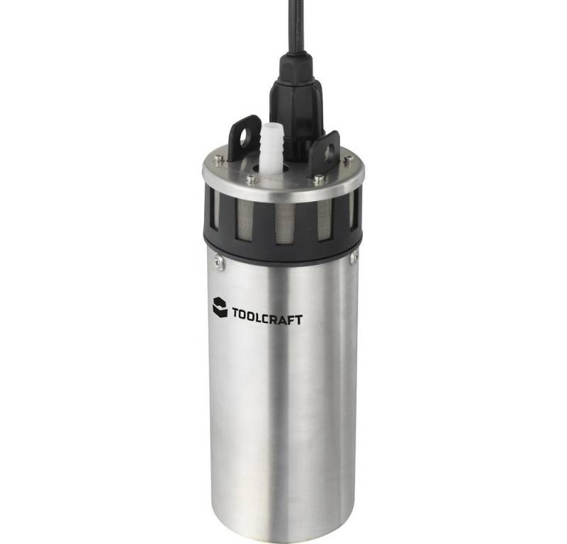 TOOLCRAFT Gartenpumpe TOOLCRAFT TO-7159143 Tiefbrunnenpumpe 390 l/h 24 V/DC von TOOLCRAFT