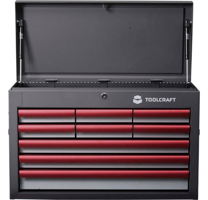 TOOLCRAFT Werkzeugtasche TOOLCRAFT 887090 Werkstattwagen Herstellerfarbe: Grau, Anthrazit, Rot von TOOLCRAFT