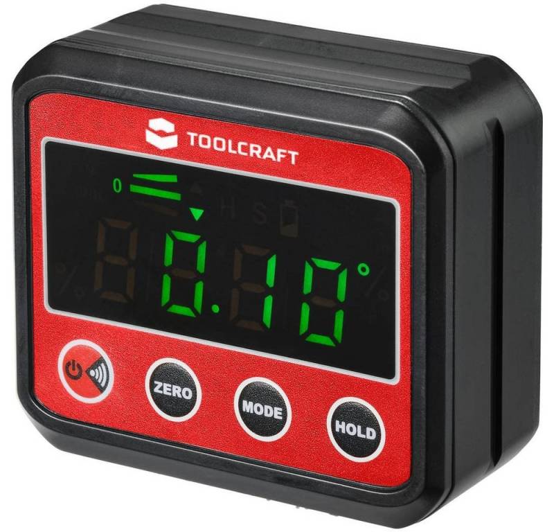 TOOLCRAFT Winkelmesser Digitaler Winkelmesser mit Magnet von TOOLCRAFT
