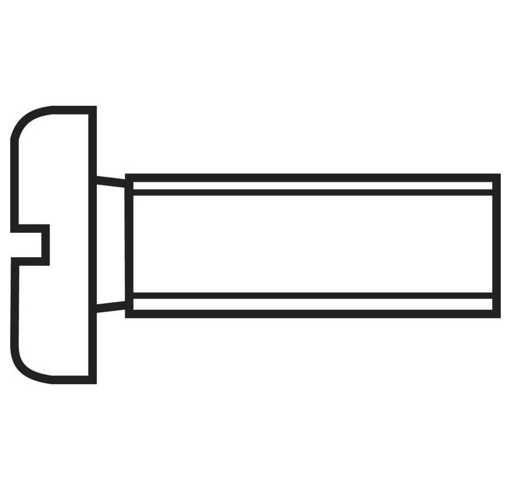 TOOLCRAFT Zylinderschraube Zylinderschrauben 839943 von TOOLCRAFT