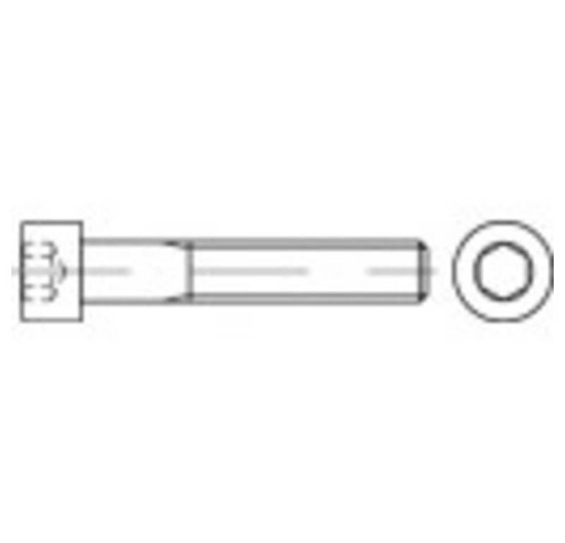TOOLCRAFT Zylinderschraube Zylinderschrauben 1061820 von TOOLCRAFT