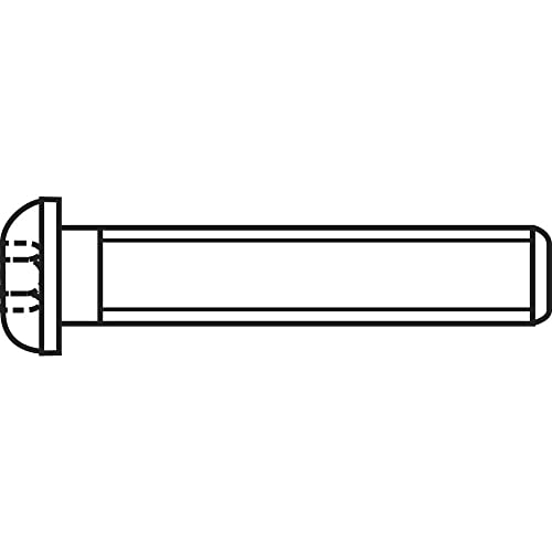 Toolcraft 839794 Linsenschrauben M3 16 mm Innensechskant Edelstahl A2 100 St. von TOOLCRAFT