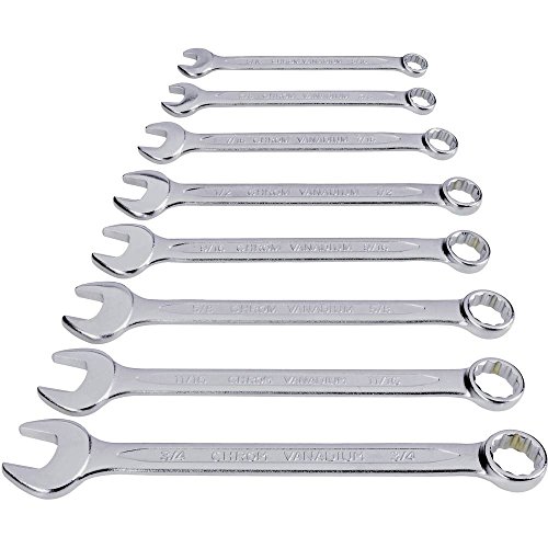 Toolcraft Ring-Maulschlüssel-Satz 8tlg I Chrom-Vanadium Stahl I poliert I Ring-Gabelschlüssel I Maulschlüssel I Schraubenschlüssel I Handwerkzeug Set Toolcraft Ring-Maulschlüssel-Satz 8tlg I Chrom-Vanadium Stahl I poliert I Ring-Gabelschlüssel I Maulschlüssel I Schraubenschlüssel I Handwerkzeug Set von TOOLCRAFT