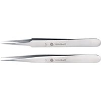TO-5861034 Pinzetten-Set 2teilig Spitz, superfein 120 mm - Toolcraft TO-5861034 Pinzetten-Set 2teilig Spitz, superfein 120 mm - Toolcraft von TOOLCRAFT