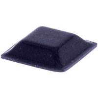 PD2127SW Gerätefuß selbstklebend, quadratisch Schwarz (l x b x h) 12.7 x 12.7 x 3.1 mm 1 s - Toolcraft von TOOLCRAFT