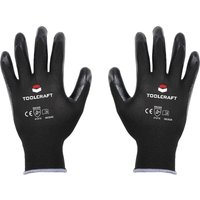 Toolcraft - TO-5621535 Polyester, Nitril Arbeitshandschuh Größe (Handschuhe): 10 en 388 cat ii 1 Pa von TOOLCRAFT