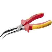 Toolcraft - TO-6796773 vde Telefonzange 40° gebogen Chrom-Vanadium Stahl 200 mm von TOOLCRAFT