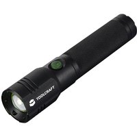 Toolcraft - TO-9469530 led Taschenlampe Einstellbare Punktgröße akkubetrieben 2000 lm 4 h 238 g von TOOLCRAFT