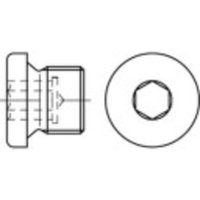 Gebraucht] Toolcraft 112726 Verschlussschrauben M10 Innensechskant Din 908 Stahl Schrauben B-Ware von TOOLCRAFT