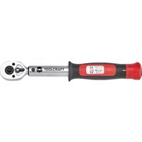 Gebraucht] Toolcraft Zug-Ringschlüssel 1/4' (6.3 mm) 3 - 15 Nm Chrom-Vanadium-Stahl von TOOLCRAFT