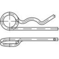 Toolcraft - neuwertig] Federstecker Stahl galvanisch Befestigungsmaterial Montagematerial von TOOLCRAFT