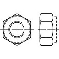 Toolcraft - neuwertig] To 6864483 M4 Din 982 1000 St. Sechskantmuttern Muttern Sechskant B-Ware von TOOLCRAFT