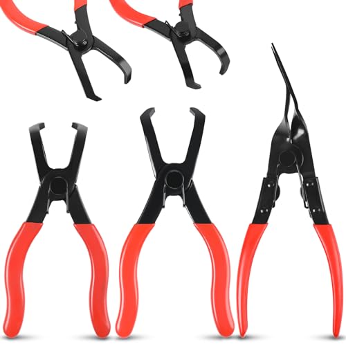 TOOLEAGUE 3-teiliges Karosserie-Clip-Zangen-Set, 30 Grad und 80 Grad Pinnzange, Plattenentfernungszange, Automobil-Polster-Verkleidungs-Clip-Entfernungswerkzeug TOOLEAGUE 3-teiliges Karosserie-Clip-Zangen-Set, 30 Grad und 80 Grad Pinnzange, Plattenentfernungszange, Automobil-Polster-Verkleidungs-Clip-Entfernungswerkzeug von TOOLEAGUE
