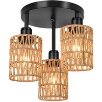 Deckenlampe APP1624-3C boho beige black - Toolight von TOOLIGHT