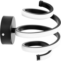 Toolight - deckenlampe led APP1046-W black mat von TOOLIGHT