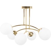 Toolight - hängelampe APP1577-5CP gold mat von TOOLIGHT