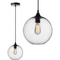 Toolight - hängelampe glas APP311-1CP loft von TOOLIGHT