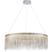 Hängelampe led APP890-CP chain 40CM grey - Toolight von TOOLIGHT