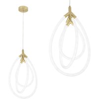 Hängelampe led G018-CP gold - Toolight von TOOLIGHT