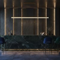 Hängeleuchte Toolight App1697-Cp 200cm Brushed Gold Hängeleuchte Toolight App1697-Cp 200cm Brushed Gold von TOOLIGHT