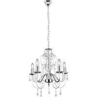 Hängeleuchte Toolight Ebt008-5cp Chrome von TOOLIGHT