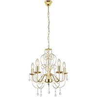 Hängeleuchte Toolight Ebt009-5cp Gold Hängeleuchte Toolight Ebt009-5cp Gold von TOOLIGHT