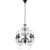 Hängeleuchte Toolight Ebt010-5cp Black von TOOLIGHT