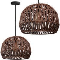 Toolight Lampe App1292-1cp Boho Brown von TOOLIGHT