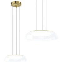 Led-Hängedeckenleuchte Toolight App1691-1pc Gold von TOOLIGHT