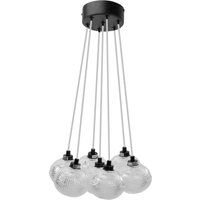 Toolight - pendelleuchte MS020-7CP black von TOOLIGHT