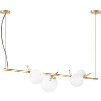 Toolight Hängelampe App1665-4cp Gold von TOOLIGHT