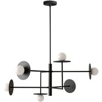 Toolight Hängelampe App1668-6cp Black von TOOLIGHT