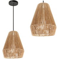 Toolight - lampe APP1310-CP boho brown von TOOLIGHT