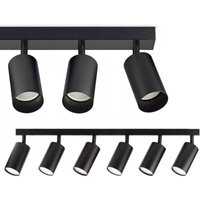 Toolight - deckenlampe APP1242-6C black von TOOLIGHT