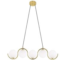 Toolight - deckenlampe APP1440-5CP gold von TOOLIGHT