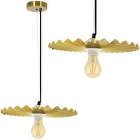 Toolight - deckenlampe APP1453-1CP gold von TOOLIGHT