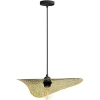Toolight - deckenlampe APP1469-1CP black/gold von TOOLIGHT