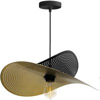 Toolight - deckenlampe APP1472-1CP black/old gold von TOOLIGHT