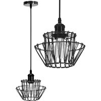Toolight - deckenlampe APP941-1CP set black 36CM von TOOLIGHT