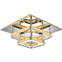 Deckenlampe kristall led 24W quadrat APP409-C APP410-C von TOOLIGHT