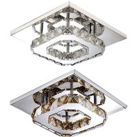 Deckenlampe kristall quadrat glamour 8W APP405-C APP406-C von TOOLIGHT
