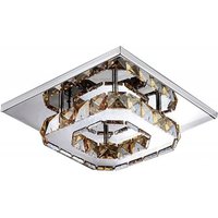 Toolight - deckenlampe kristall quadrat glamour 8W APP405-C APP406-C von TOOLIGHT