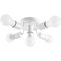 Toolight - deckenlampe metall reflektor white APP706-5C von TOOLIGHT