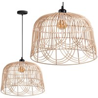 Toolight - deckenlampe natural APP1351-1CP 30 cm von TOOLIGHT