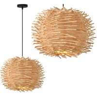 Toolight - deckenlampe natural APP883-1CP von TOOLIGHT