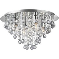 Toolight - deckenlampe plafond APP514-5C cristal von TOOLIGHT