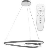 Toolight - deckenlampe ring led + fernbedienung APP7798-CP chrome von TOOLIGHT