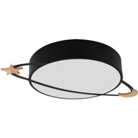 Toolight - deckenlampe rund moon black APP864-C von TOOLIGHT