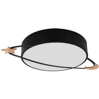Toolight - deckenlampe rund moon black APP866-C von TOOLIGHT
