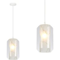 Toolight - deckenlampe white marble APP909-1CP von TOOLIGHT